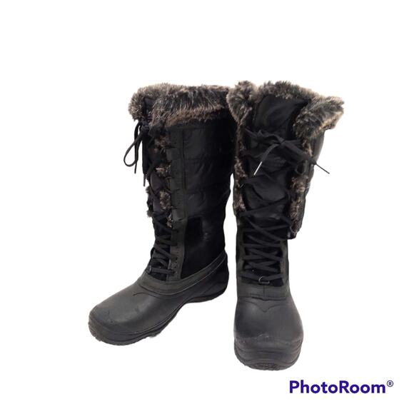North Face Shellista Tall Waterproof Winter Boots Size 7 - Picture 4 of 12
